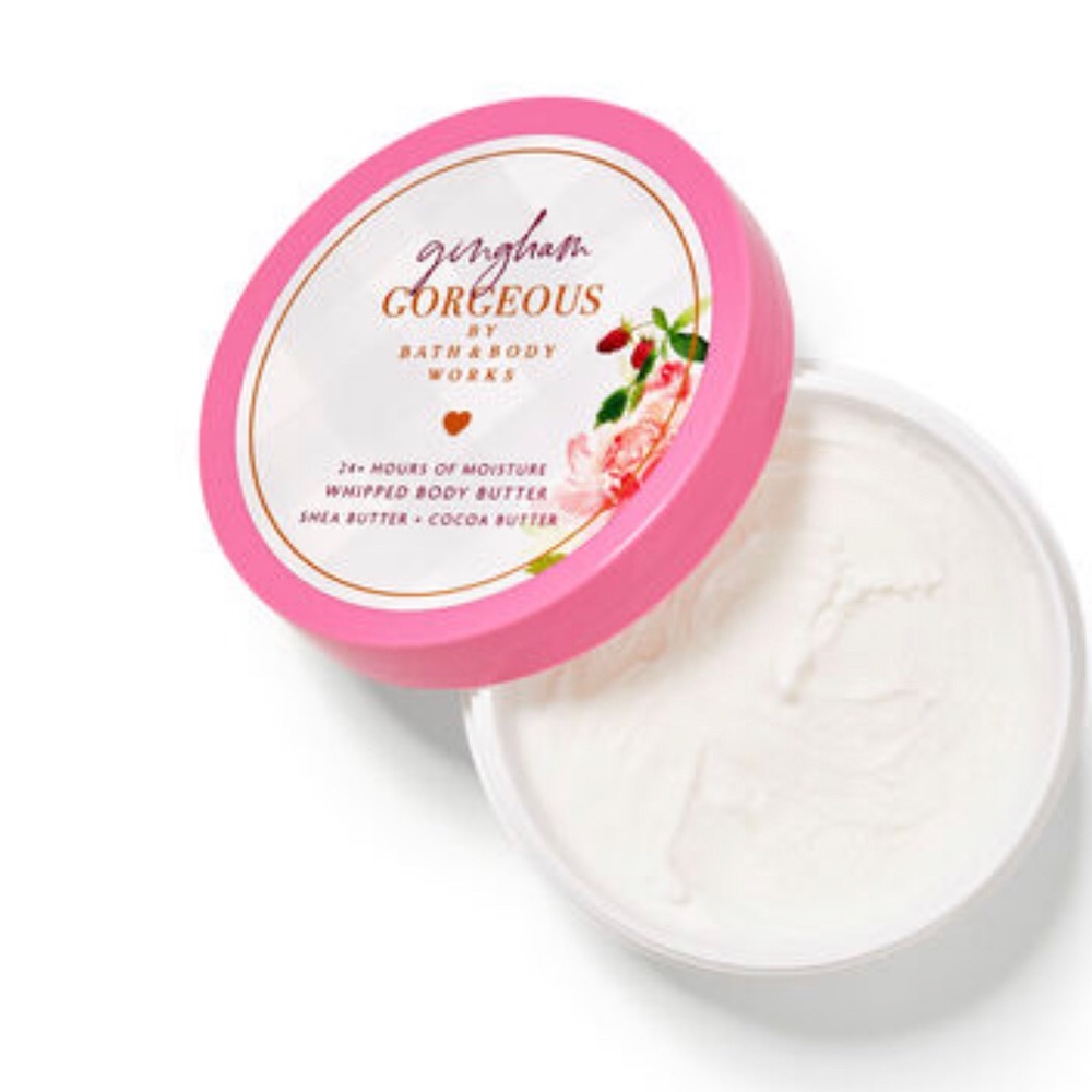 NWT Bath & Body Works Gingham Gorgeous Whipped Body Butter 6.5oz